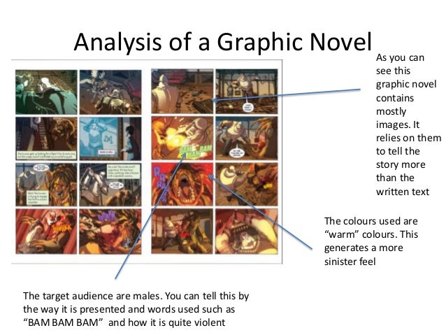 graphic novel analyse